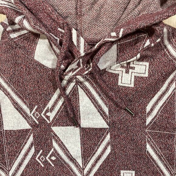 On The Byas by PAC Sun • Diamond Cross Print Hoodie (Women’s Size S) • EUC - Picture 2 of 6